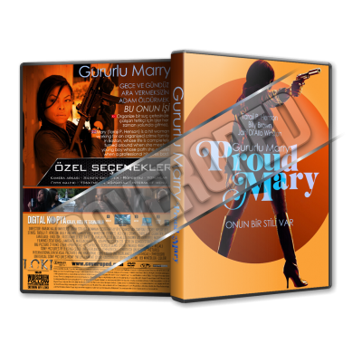 Gururlu Mary - Proud Mary 2018 Türkçe Dvd Cover Tasarımı